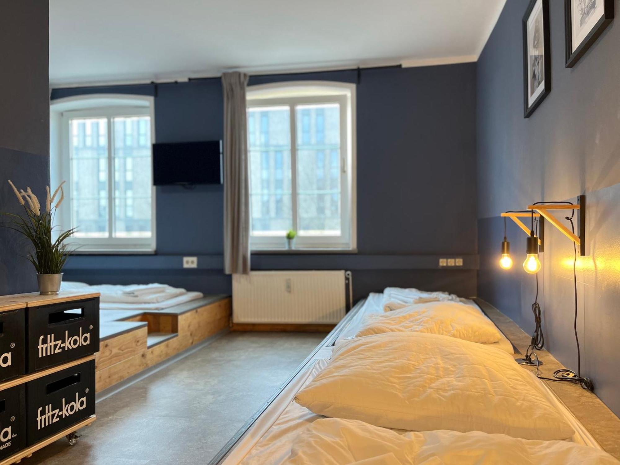 Blue Doors Hostel Ktv Rostock Esterno foto